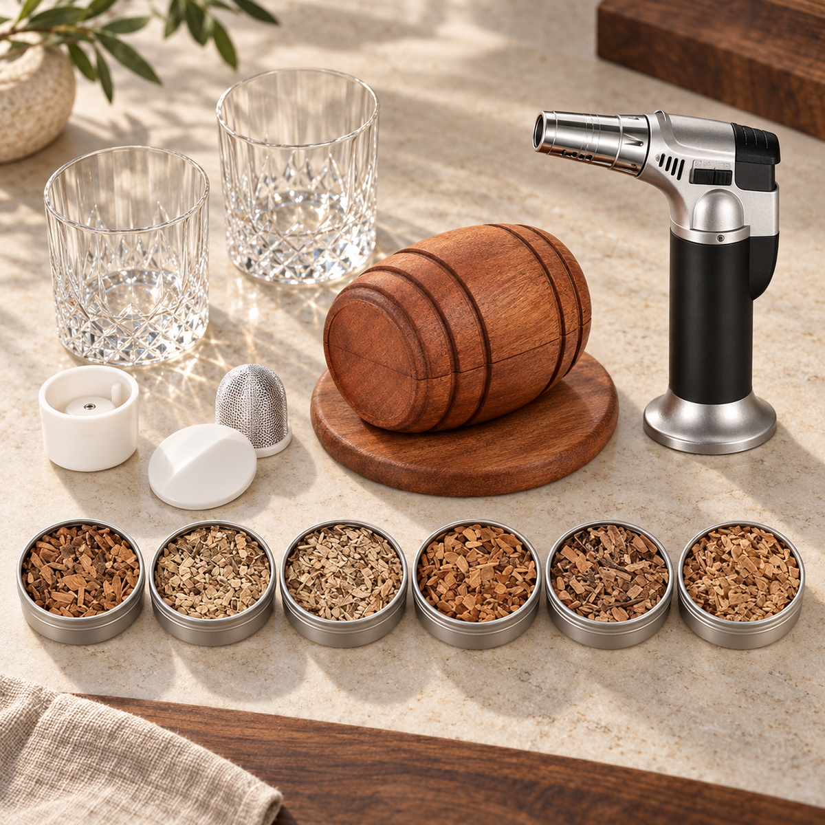 Barrel Smoke Kit for Two